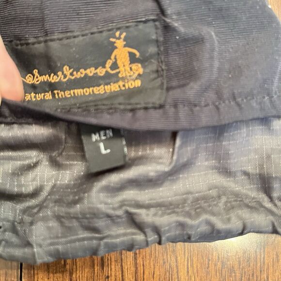 Smartwool Mittens Leather Men Large Black Wool Blend Lined Skiing - Picture 14 of 14